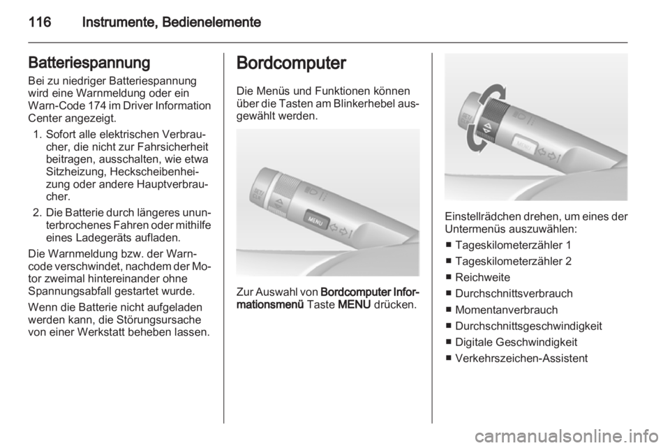 OPEL ASTRA J 2011.5  Betriebsanleitung (in German) 