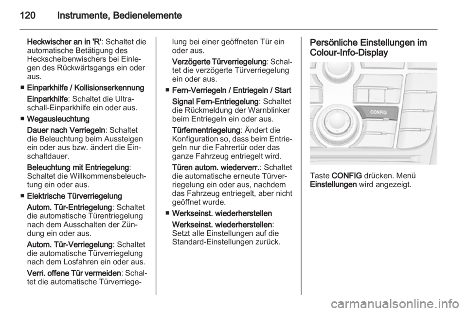 OPEL ASTRA J 2011.5  Betriebsanleitung (in German) 