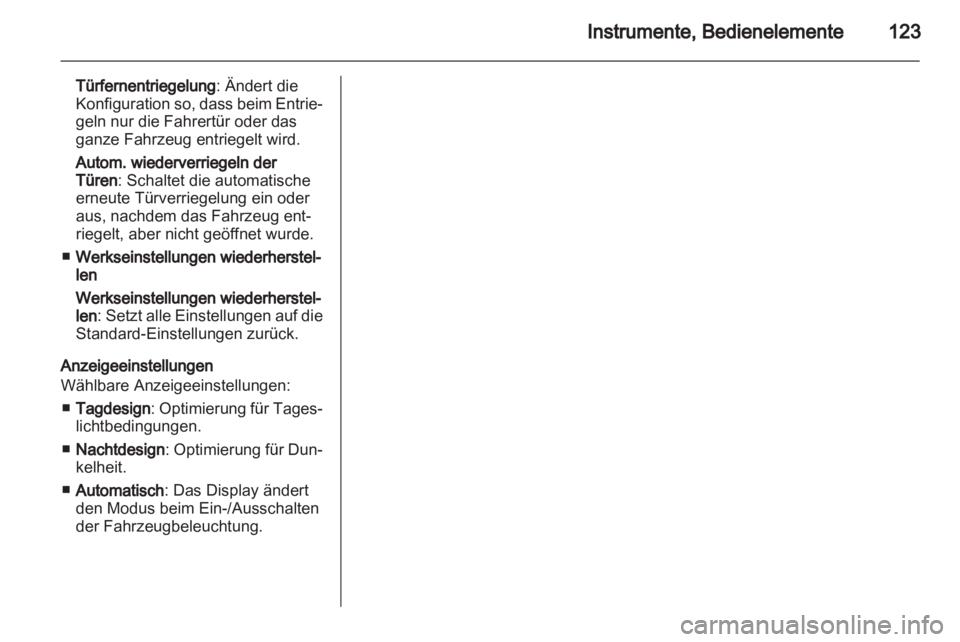 OPEL ASTRA J 2011.5  Betriebsanleitung (in German) 