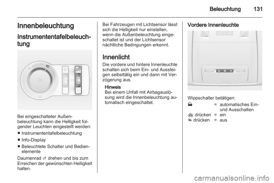 OPEL ASTRA J 2011.5  Betriebsanleitung (in German) 