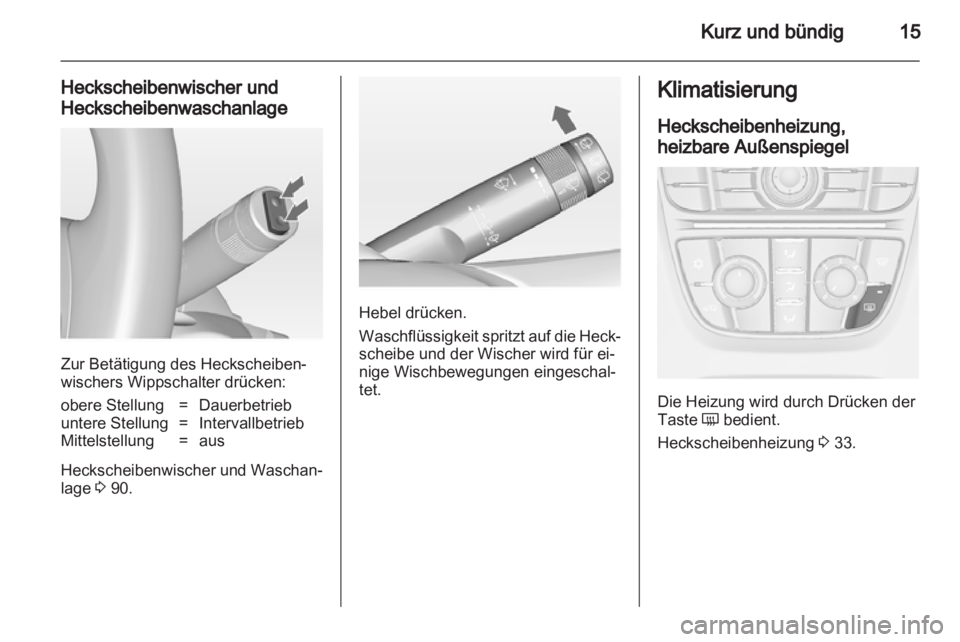 OPEL ASTRA J 2011.5  Betriebsanleitung (in German) 