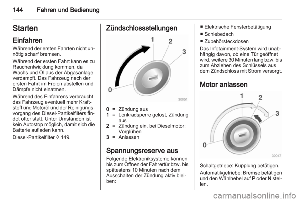 OPEL ASTRA J 2011.5  Betriebsanleitung (in German) 