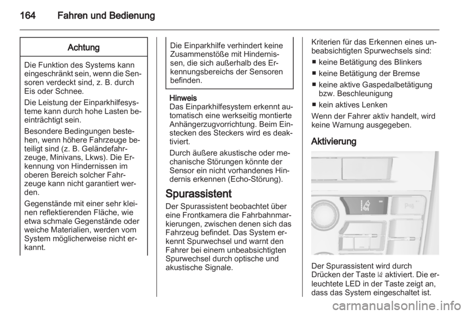 OPEL ASTRA J 2011.5  Betriebsanleitung (in German) 