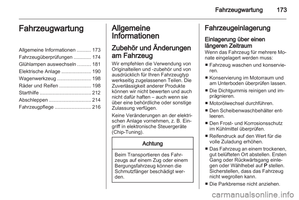 OPEL ASTRA J 2011.5  Betriebsanleitung (in German) 