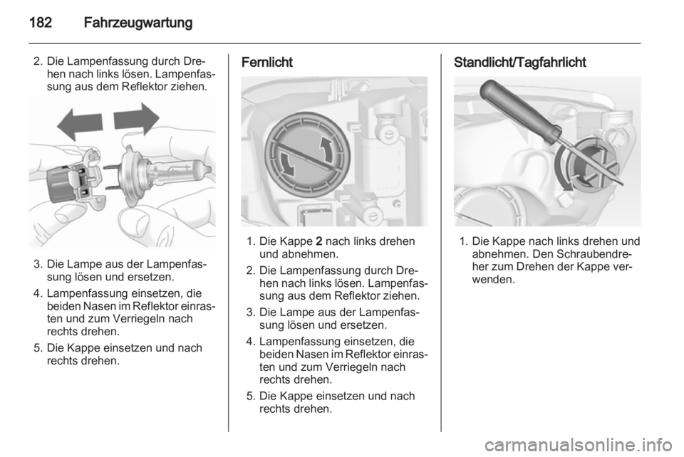 OPEL ASTRA J 2011.5  Betriebsanleitung (in German) 
