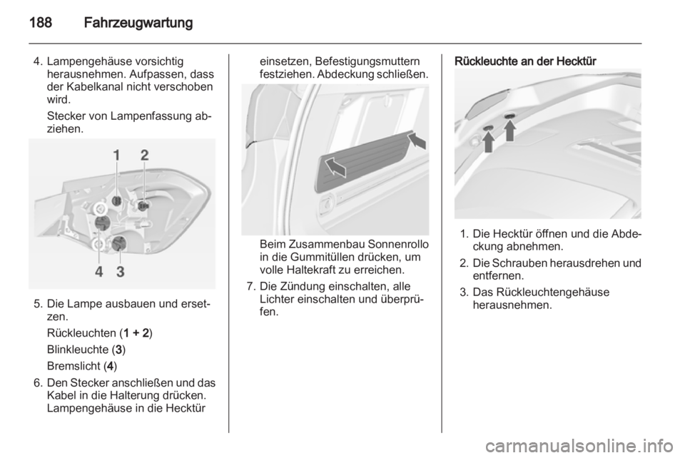 OPEL ASTRA J 2011.5  Betriebsanleitung (in German) 