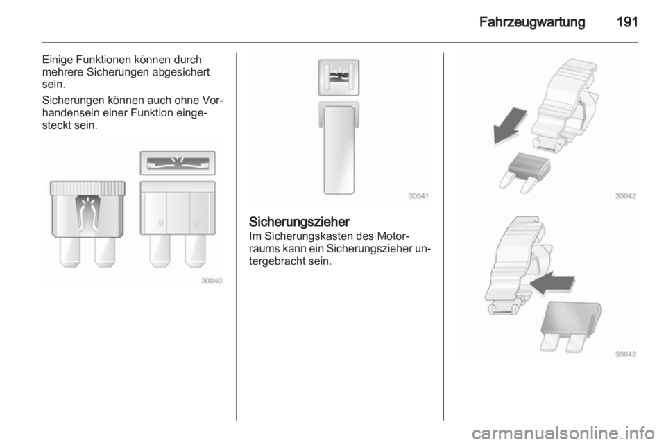 OPEL ASTRA J 2011.5  Betriebsanleitung (in German) 