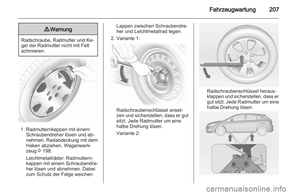 OPEL ASTRA J 2011.5  Betriebsanleitung (in German) 
