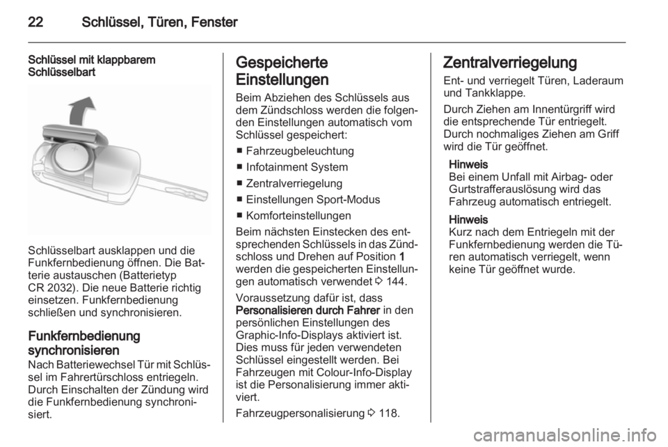 OPEL ASTRA J 2011.5  Betriebsanleitung (in German) 