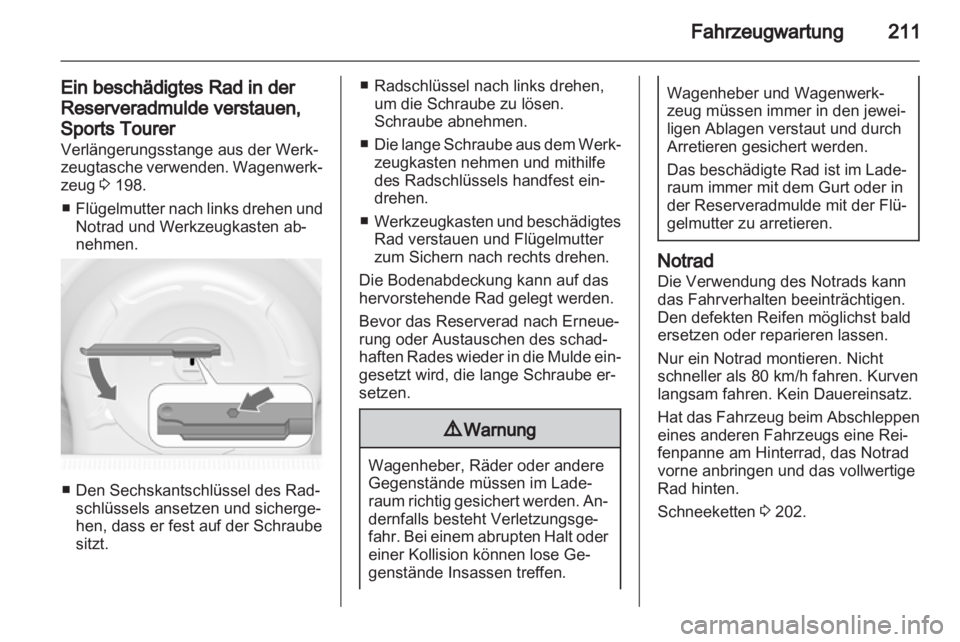 OPEL ASTRA J 2011.5  Betriebsanleitung (in German) 