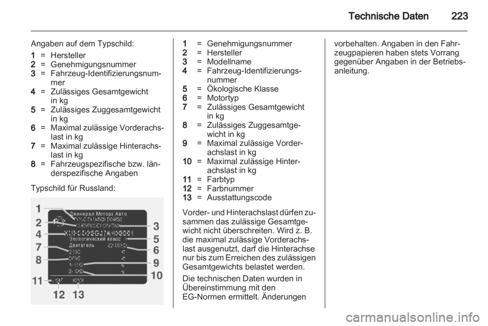 OPEL ASTRA J 2011.5  Betriebsanleitung (in German) 