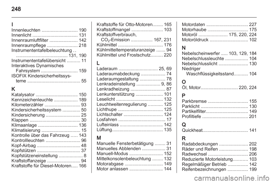 OPEL ASTRA J 2011.5  Betriebsanleitung (in German) 