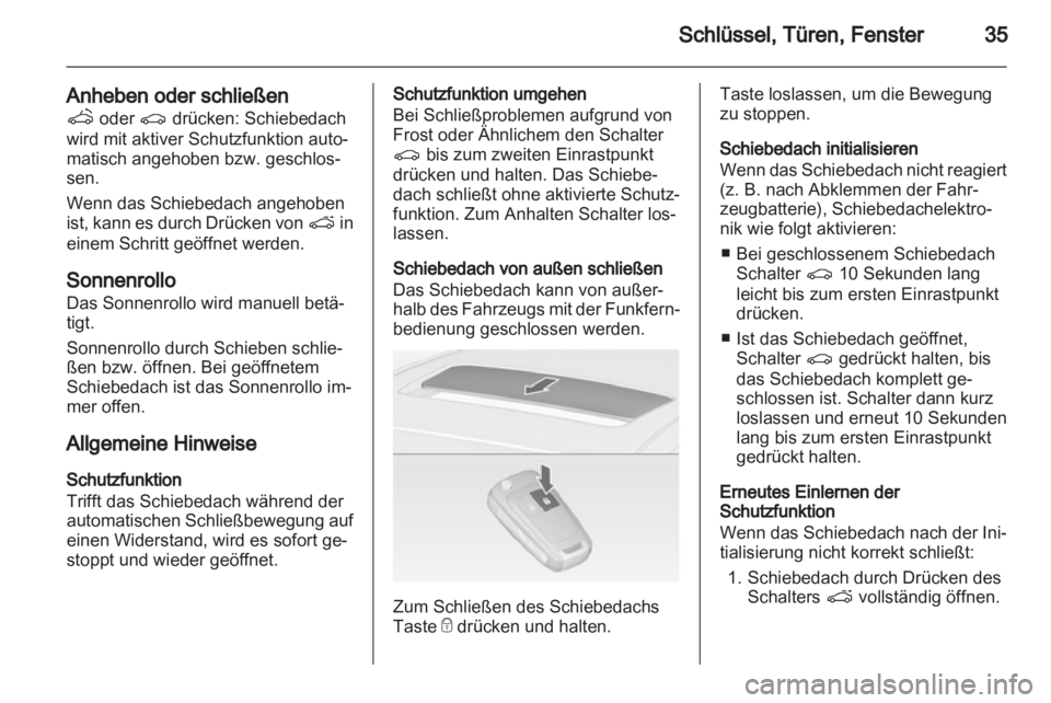 OPEL ASTRA J 2011.5  Betriebsanleitung (in German) 