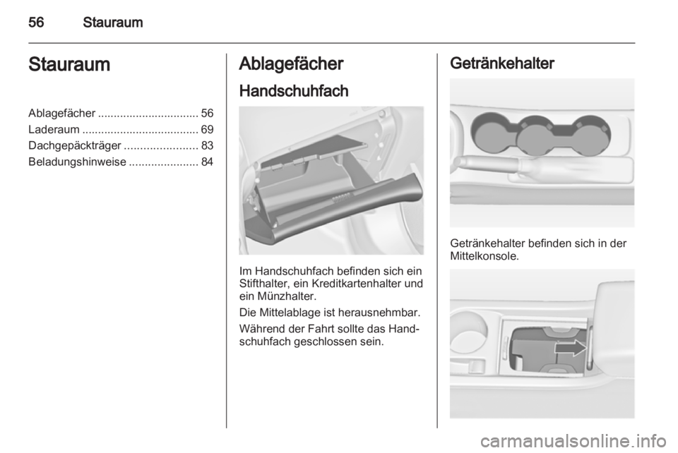 OPEL ASTRA J 2011.5  Betriebsanleitung (in German) 
