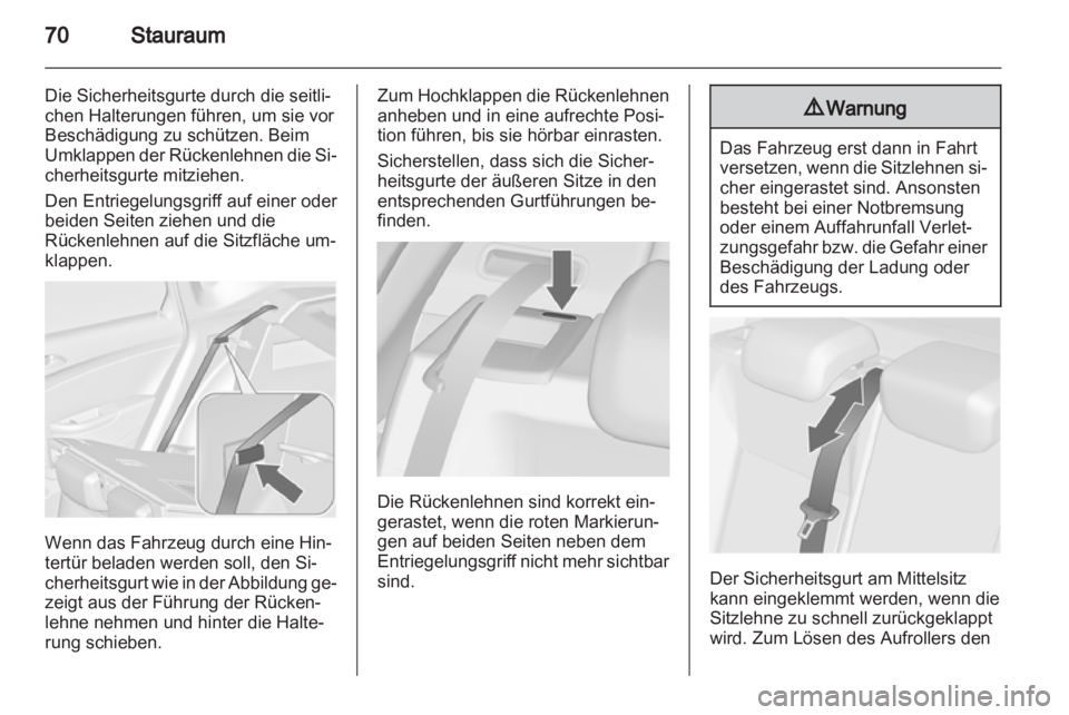 OPEL ASTRA J 2011.5  Betriebsanleitung (in German) 