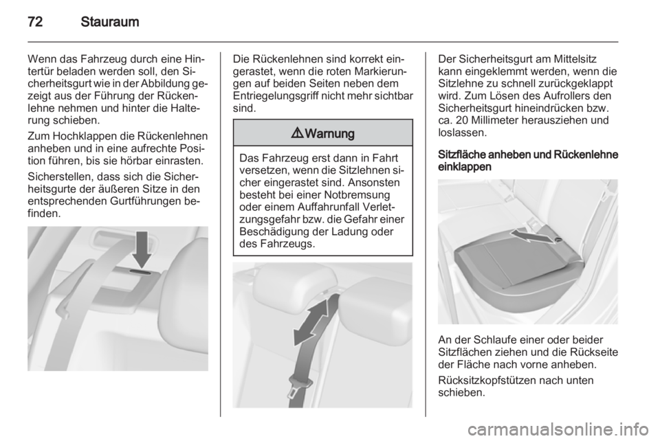 OPEL ASTRA J 2011.5  Betriebsanleitung (in German) 