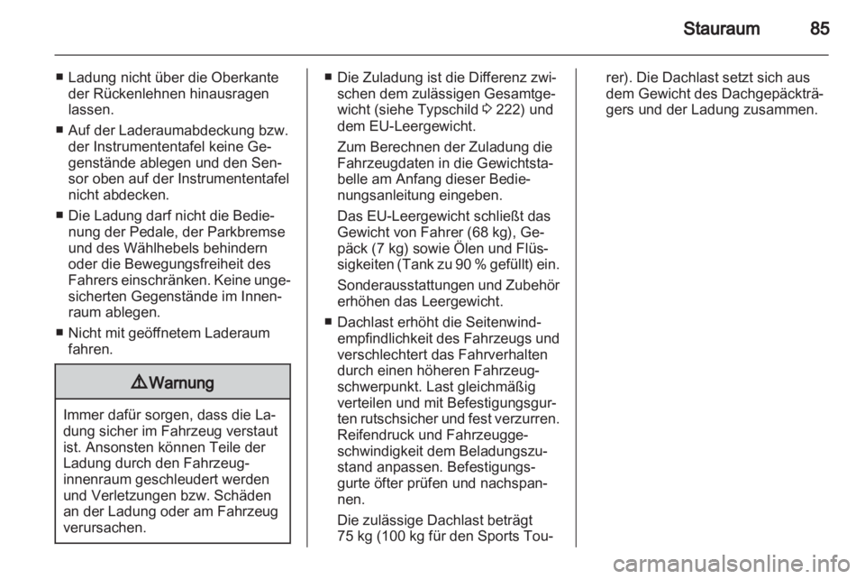 OPEL ASTRA J 2011.5  Betriebsanleitung (in German) 