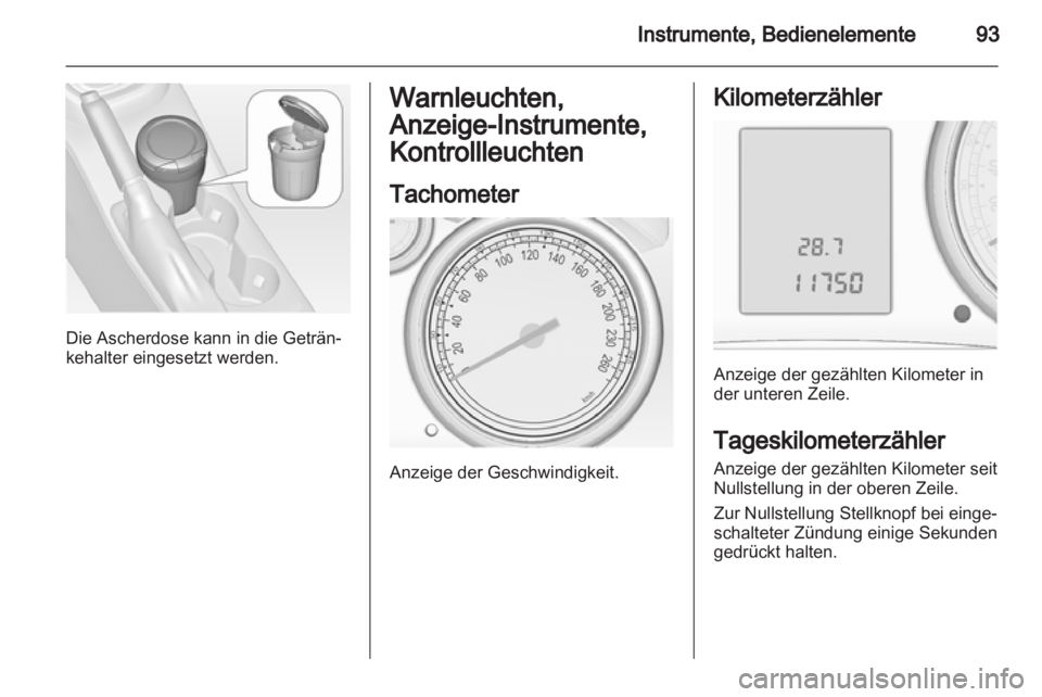 OPEL ASTRA J 2011.5  Betriebsanleitung (in German) 