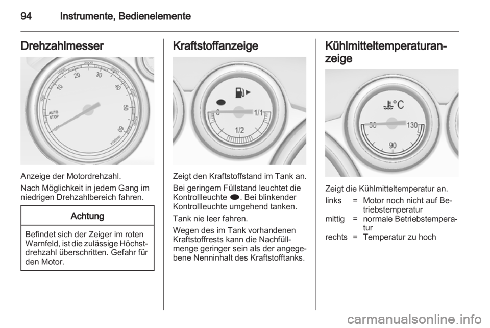 OPEL ASTRA J 2011.5  Betriebsanleitung (in German) 