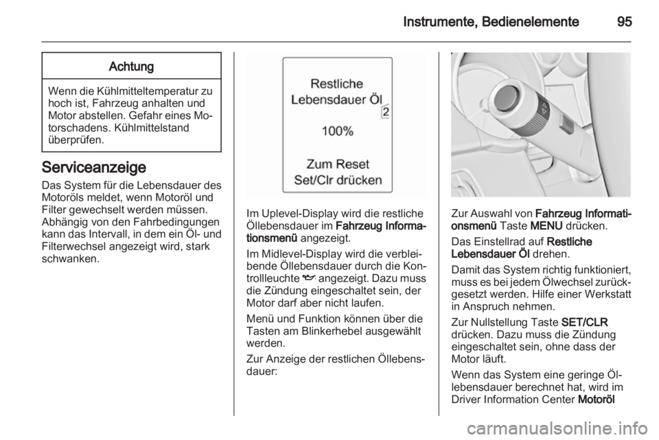 OPEL ASTRA J 2011.5  Betriebsanleitung (in German) 