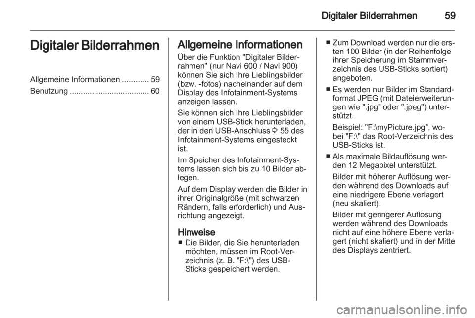 OPEL ASTRA J 2012  Infotainment-Handbuch (in German) 