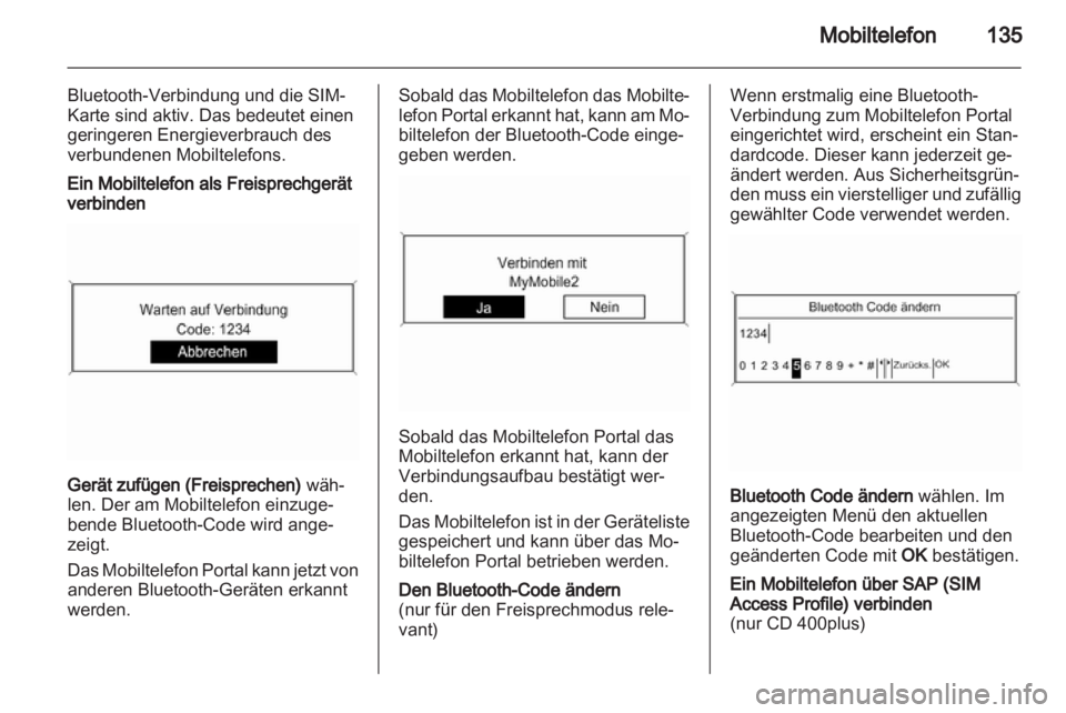 OPEL ASTRA J 2013  Infotainment-Handbuch (in German) 