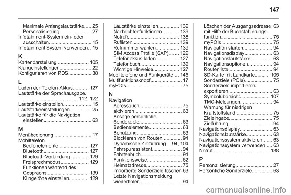 OPEL ASTRA J 2013  Infotainment-Handbuch (in German) 