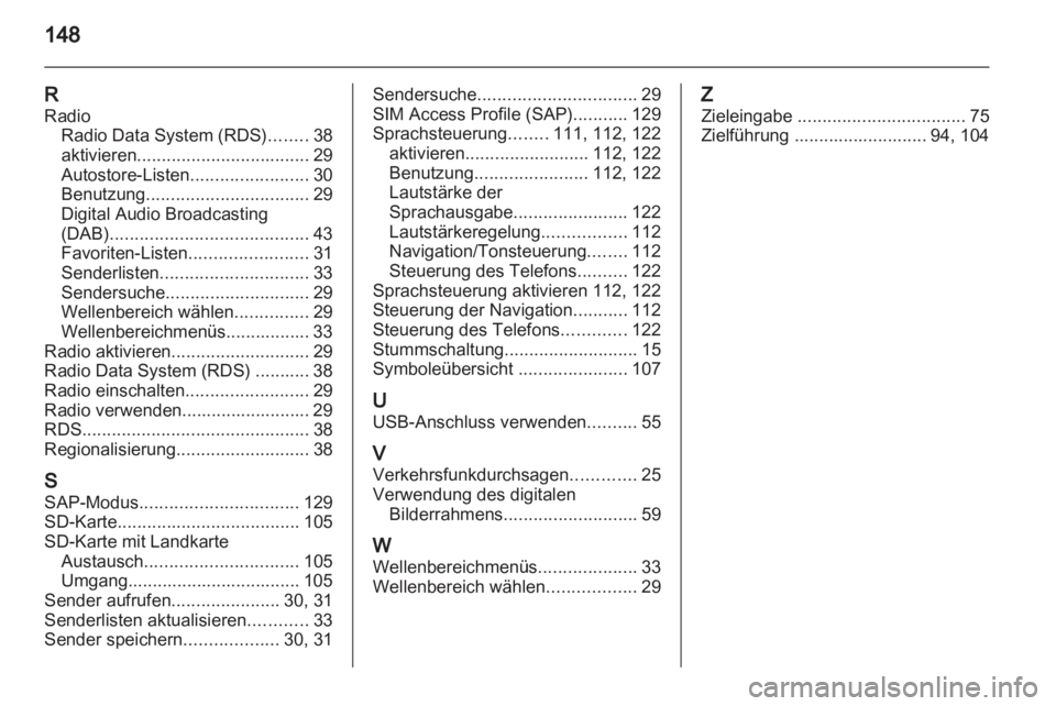 OPEL ASTRA J 2013  Infotainment-Handbuch (in German) 