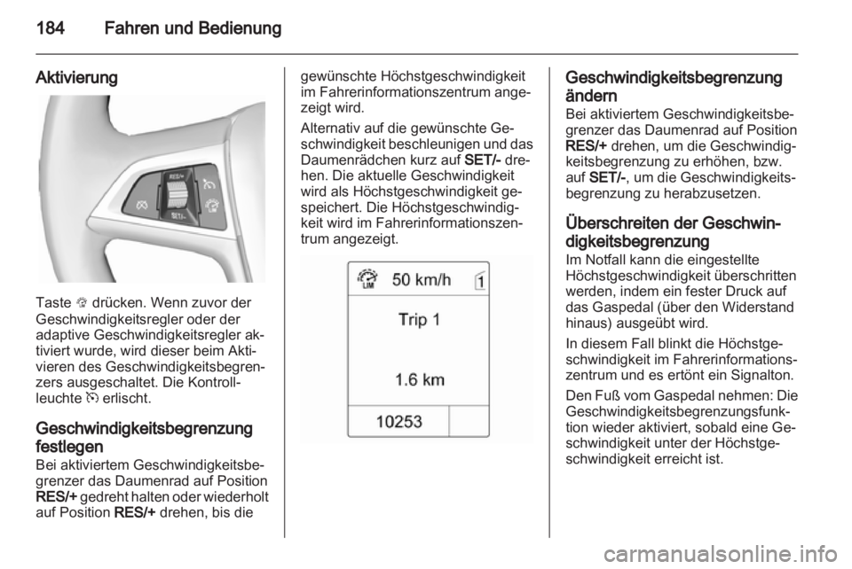 OPEL ASTRA J 2013  Betriebsanleitung (in German) 