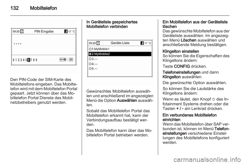 OPEL ASTRA J 2013.5  Infotainment-Handbuch (in German) 