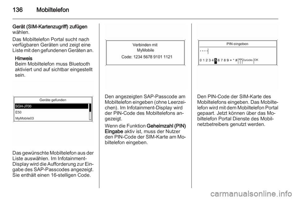 OPEL ASTRA J 2013.5  Infotainment-Handbuch (in German) 