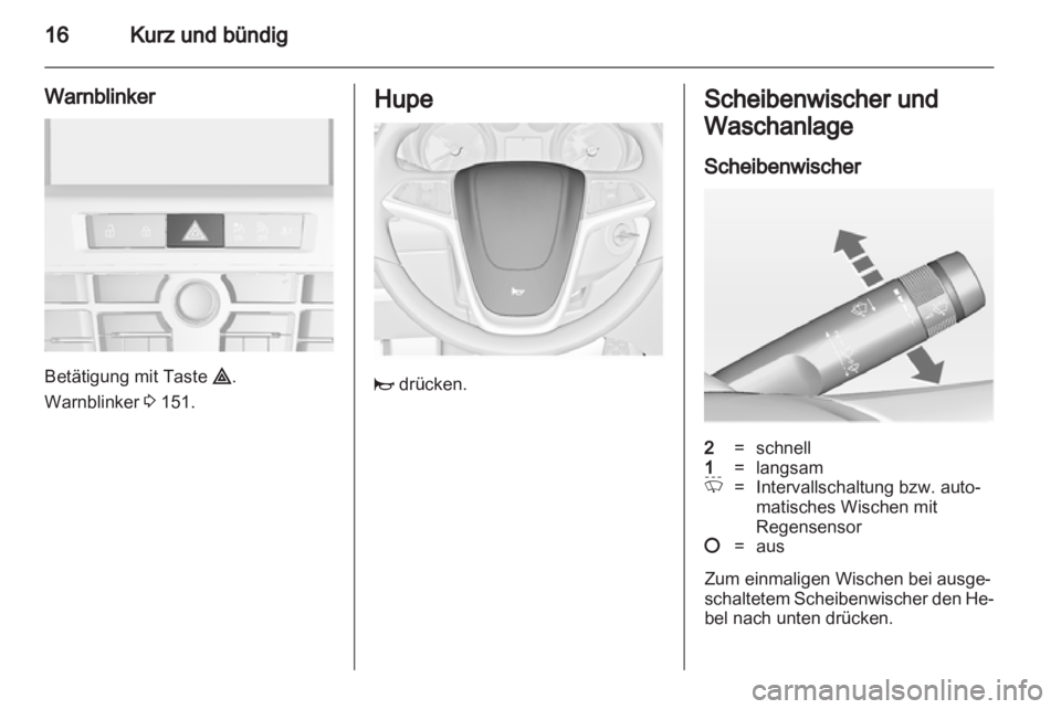 OPEL ASTRA J 2013.5  Betriebsanleitung (in German) 
