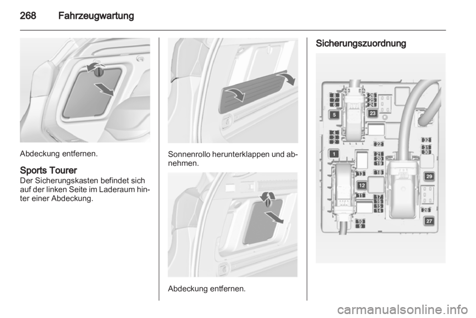 OPEL ASTRA J 2013.5  Betriebsanleitung (in German) 