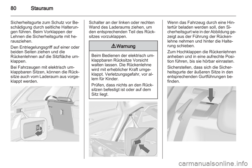OPEL ASTRA J HB5 & ST 2012  Betriebsanleitung (in German) 