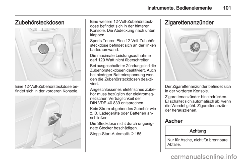 OPEL ASTRA J HB5 & ST 2012.5  Betriebsanleitung (in German) 