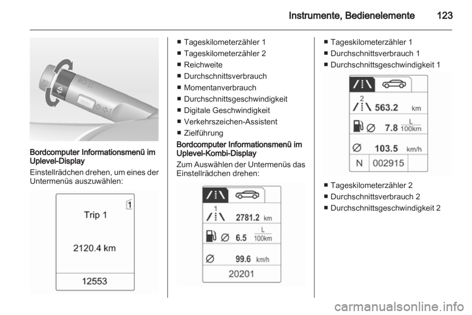 OPEL ASTRA J HB5 & ST 2012.5  Betriebsanleitung (in German) 