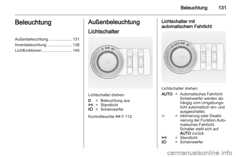 OPEL ASTRA J HB5 & ST 2012.5  Betriebsanleitung (in German) 