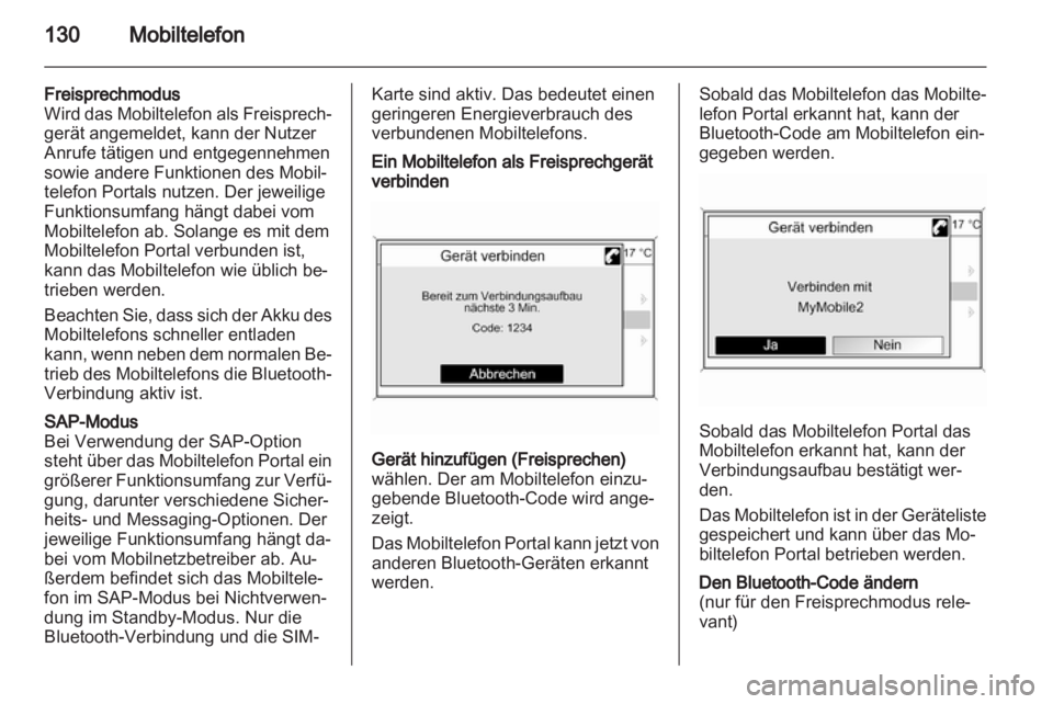 OPEL CASCADA 2013.5  Infotainment-Handbuch (in German) 