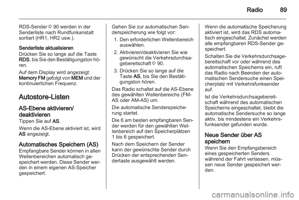 OPEL COMBO 2011.5  Infotainment-Handbuch (in German) 