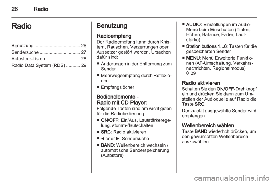 OPEL COMBO D 2013  Infotainment-Handbuch (in German) 