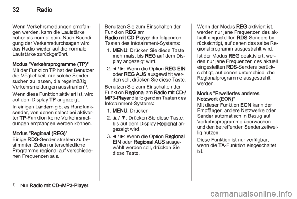 OPEL COMBO D 2013  Infotainment-Handbuch (in German) 