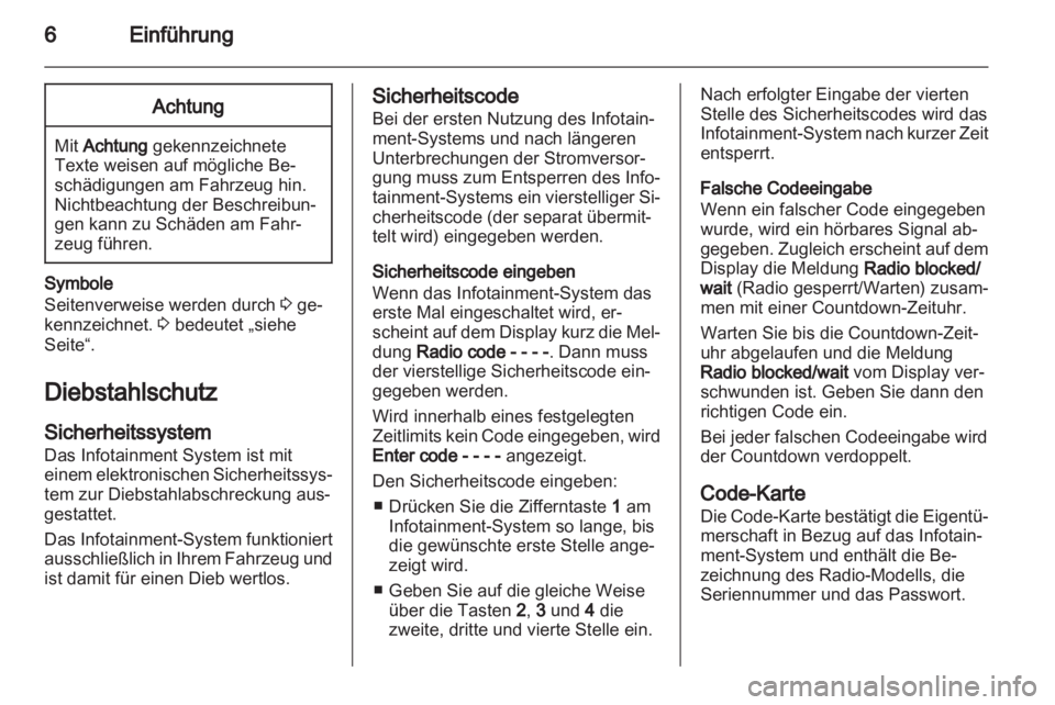 OPEL COMBO D 2013  Infotainment-Handbuch (in German) 