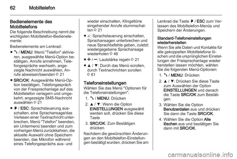 OPEL COMBO D 2013  Infotainment-Handbuch (in German) 