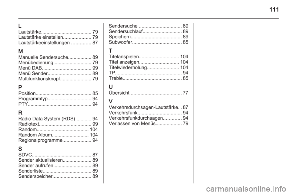 OPEL CORSA 2010.5  Infotainment-Handbuch (in German) 