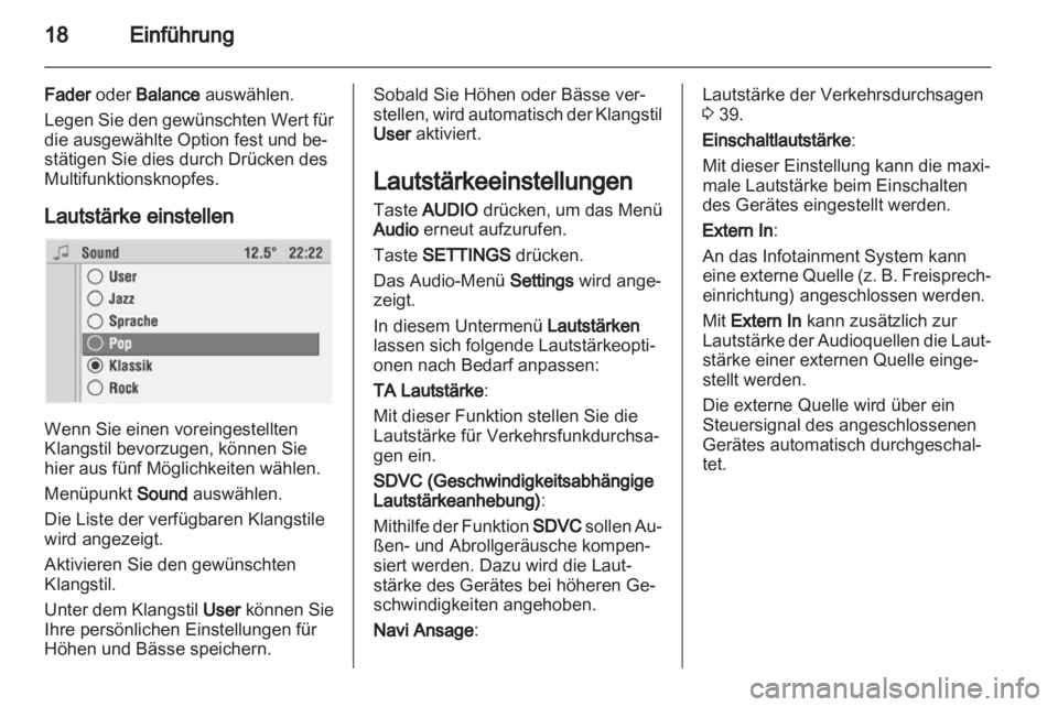 OPEL CORSA 2010.5  Infotainment-Handbuch (in German) 
