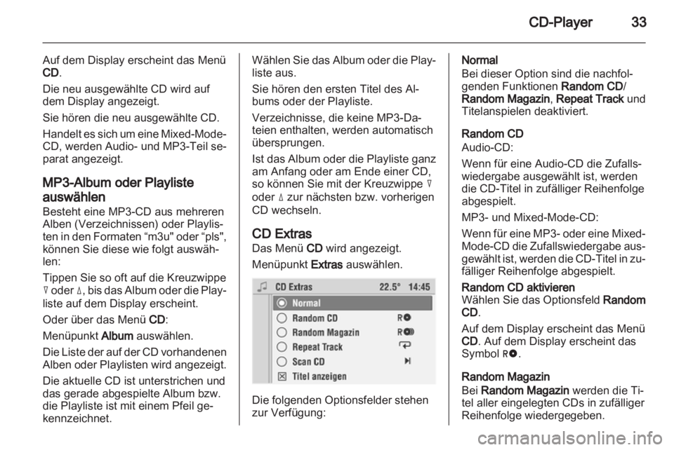 OPEL CORSA 2010.5  Infotainment-Handbuch (in German) 