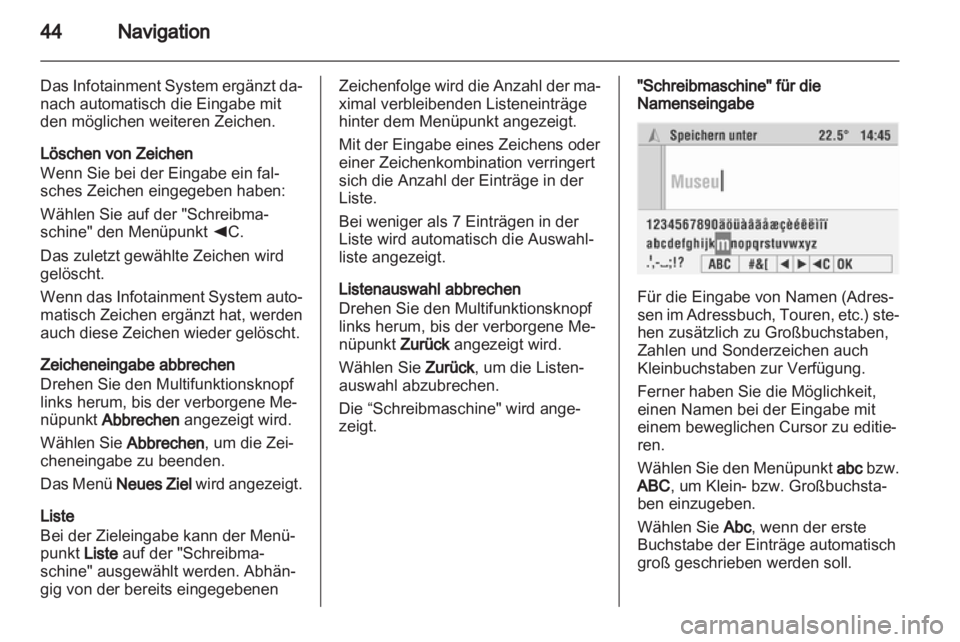 OPEL CORSA 2010.5  Infotainment-Handbuch (in German) 