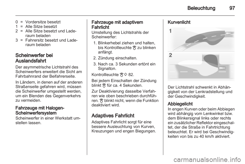 OPEL CORSA 2010.5  Betriebsanleitung (in German) 