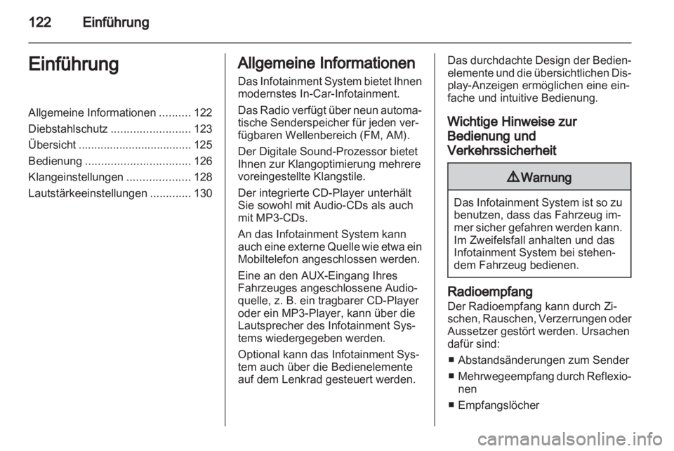 OPEL CORSA 2011  Infotainment-Handbuch (in German) 