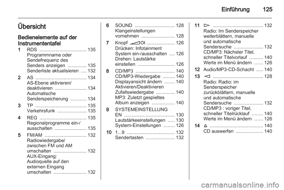 OPEL CORSA 2011  Infotainment-Handbuch (in German) 